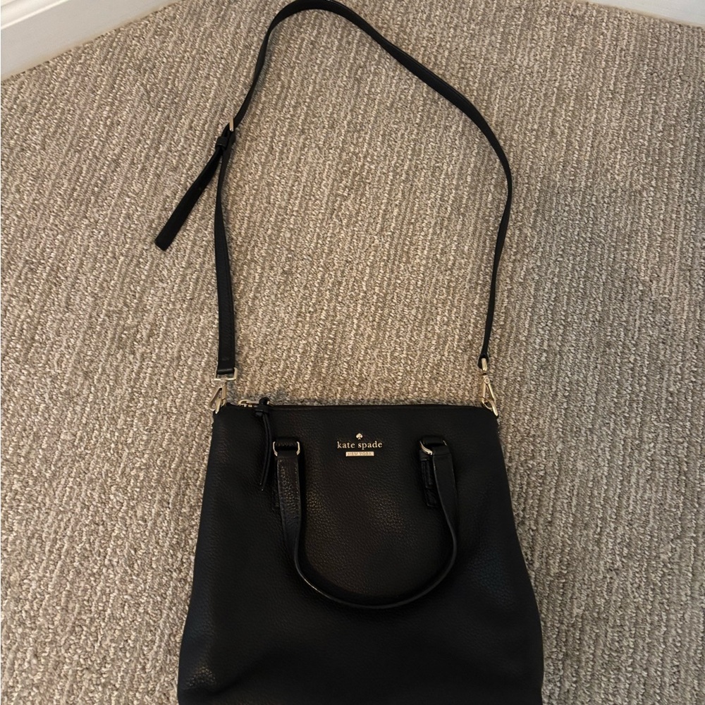 Kate Spade Elegant Black Crossbody Bag